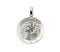 14k White Gold St. Gerard Medal (15 MM)