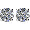 Ave 369 1 1/2 Ct 14k White Gold Diamond Stud Earrings (1.50 Cttw, GH Color, SI1 Clarity)