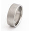 Deep Frost 6mm Comfort-Fit Flat Titanium Wedding Band, Size 12.25