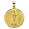 18k Yellow Gold Guadalupe Medal (13 MM)
