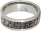 Deer Antler Inlay 8mm Comfort-Fit Titanium Band, Size 9