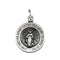 Sterling Silver Miraculous Medal with Curb Chain Necklace, 18" (18 MM)