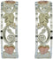 Diamond-Cut Hoop Earrings, Sterling Silver, 12k Green Gold, 12k Rose Gold Black Hills Gold