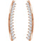 Diamond Ear Climbers, 14k Rose Gold (0.33 Ctw, H+ Color, I1 Clarity)