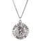 U.S. Coast Guard Sterling Silver Saint Christopher Protect Us Medal Necklace, 18"