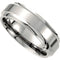 Titanium 7mm Stepped-Edge Comfort-Fit Band