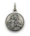 Sterling Silver Our Lady Of Mount Carmel Medal (25X15MM)