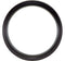 Black Titanium 8mm Matte Center Comfort Fit Band