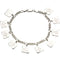 Sterling Silver Ten Commandments Charm Bracelet, 7"