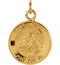 14k Yellow Gold St. Anthony Medal (25 MM)