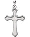 Boy's Platinum Natal Cross Pendant