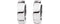 14k White Gold Hoop Earrings (14.5mm)