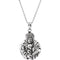 Mom's Prayer for Sons 'God's Embrace of Love' Rhodium-Plate Sterling Necklace, 18"