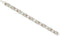 Women's Black Hills Gold Filigree Bracelet, Sterling Silver, 12k Rose Gold, 12k Green Gold, 7.75"