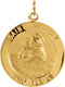 14k Yellow Gold St. Anthony Medal (25 MM)