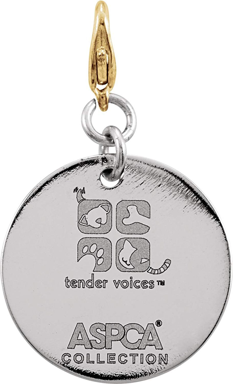 Diamond .25 Cttw Scottish Terrier Dog Sterling Silver Necklace, 18" with Charm Pet Collar Tag