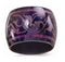 Rain Collection Black Ti Anodized Pink 16mm Domed Band