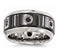 Slate Collection Black Titanium, Stainless Steel 6-Stone Black Spinel 11mm Band