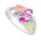 Ave 369 Marquise Synthetic Tourmaline October Birthstone Wrap Ring, Sterling Silver, 12k Green and Rose Black Hills Gold