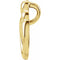 14k Yellow Gold Small Mother and Child Pendant