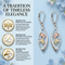 Leaf Lever Back Earrings, Sterling Silver, 12k Green and Rose Gold Black Hills Gold Motif