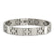 Men's Polished Grey Titanium 9mm Bracelet, 8.25"
