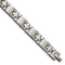 Men's Polished Grey Titanium 9mm Bracelet, 8.25"