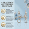 Diamond-Cut Snowman Earrings, Sterling Silver, 12k Green and Rose Gold Black Hills Gold Motif
