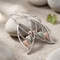 Angel Wing Earrings, Sterling Silver, 12k Green Gold, 12k Rose Gold Black Hills Gold