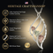 Wing of an Angel Black Hills Gold Pendant Necklace, Sterling Silver, 12k Green Gold, 12k Rose Gold, 18''