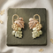 Grape Cluster Earrings, 10k Yellow Gold, 12k Green Gold, 12k Rose Gold Black Hills Gold
