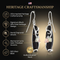 Onyx Marquise Earrings, Sterling Silver, 12k Green and Rose Gold Black Hills Gold Motif
