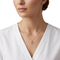 Open Heart Rose Pendant Necklace, 10k Yellow Gold, 12k Green Gold, 12k Rose Gold Black Hills Gold
