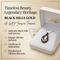 Black Cut-Out Dangle Pendant Necklace, 10k Yellow Gold, 12k Green Gold, 12k Rose Gold Black Hills Gold, 18''