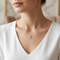Butterfly Pendant Necklace, Sterling Silver, 12k Green and Rose Gold Black Hills Gold Motif, 18''