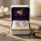 Frosty Leaves Stud Earrings, 10k Yellow Gold, 12k Green and Rose Gold Black Hills Gold Motif