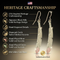 Two-Tone Feather Earrings, Yellow Gold, 12k Green and Rose Gold Black Hills Gold Motif