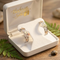 Diamond-Cut Hoop Earrings, Sterling Silver, 12k Green Gold, 12k Rose Gold Black Hills Gold