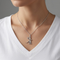 Ave 369 Dragonfly Pendant Necklace, Sterling Silver, 12k Green Gold, 12k Rose Gold Black Hills Gold, 18''