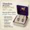 Mystic Fire Topaz Marquise Earrings, Sterling Silver, 12k Green and Rose Gold Black Hills Gold Motif