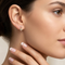 Victorian-Style Drop Earrings, 10k Yellow Gold, 12k Green and Rose Gold Black Hills Gold Motif