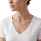 Feather and Leaf Necklace, Sterling Silver, 12k Rose Gold, 12k Green Gold Black Hills Gold Motif, 18"