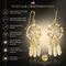 Diamond-Cut Dream catcher Earrings, 10k Yellow Gold, 12k Green and Rose Gold Black Hills Gold Motif