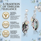 Mystic Fire Topaz Marquise Earrings, Sterling Silver, 12k Green and Rose Gold Black Hills Gold Motif