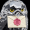 Wizarding World of Harry Potter: Hedwig The Owl Acrylic Facets Figurine
