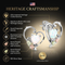 Ave 369 Created Opal Heart Earrings, Sterling Silver, 12k Green and Rose Gold Black Hills Gold Motif