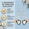 Ave 369 Created Opal Heart Antique Earrings, Sterling Silver, 12k Green Gold and Rose Gold Black Hills Gold Motif
