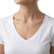 Sacred Heart Cross Pendant Necklace, Sterling Silver, 12k Green Gold, 12k Rose Gold Black Hills Gold, 18"