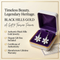 White Powder Coat Snow Flake Earrings, Sterling Silver, 12k Rose Gold Black Hills Gold Motif