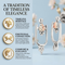 Two-Tone U-Shape Earrings, Sterling Silver, 12k Green and Rose Gold Black Hills Gold Motif